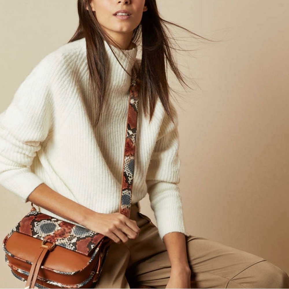 Ted Baker Hettie Exotic Long Tassel Saddle Crossbody Bag BNWT